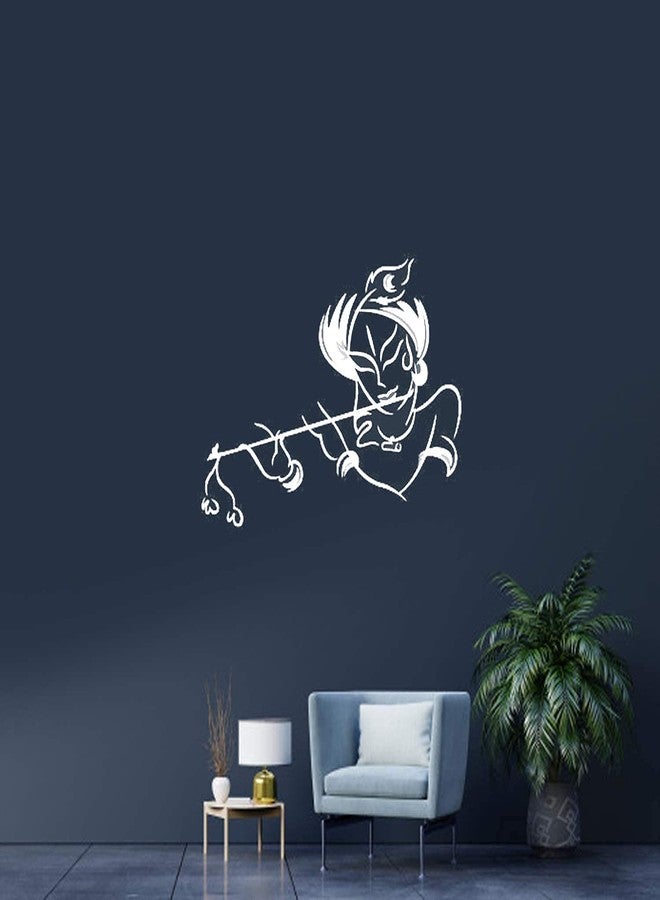 ARandNJ Combo Stencil for Wall Painting (Size:-16X24 Inch) Theme:- Krishna DIY Reusable Painting Design Suitable for Bedroom,Living Room (Pack of 1) - Image 2